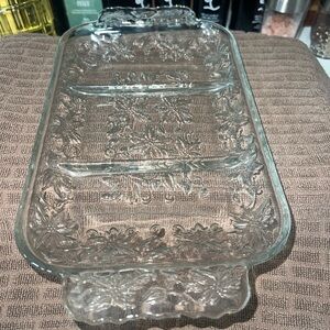 Vintage Princess House Fantasia Relish Dish